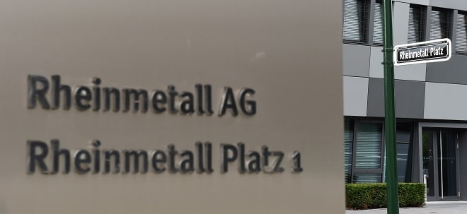 Rheinmetall-Aktie freundlich: Rheinmetall peilt mindestens eine Milliarde Euro mehr Umsatz an