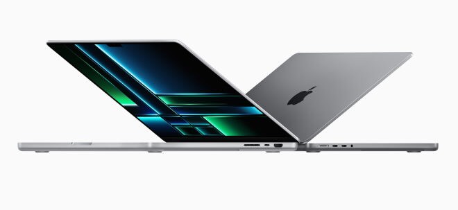 NASDAQ-Wert Apple-Aktie im Plus: Neues MacBook Pro angekündigt