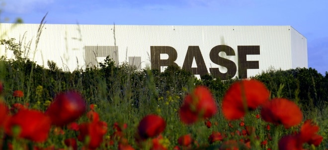 BASF Aktie News: BASF am Nachmittag nahe Nulllinie