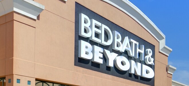 Bed Bath & Beyond-Aktie tiefrot: Bed Bath & Beyond meldet Insolvenz nach Chapter 11 an