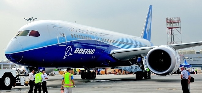 Boeing-Aktie tiefer: Streik bei Boeing beendet