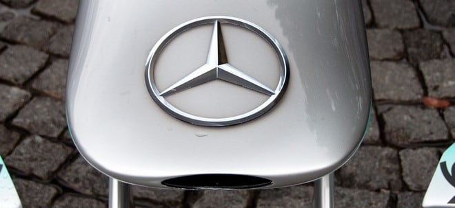 Mercedes-Benz Group (ex Daimler) Aktie News: Mercedes-Benz Group (ex Daimler) am Mittag mit negativen Vorzeichen