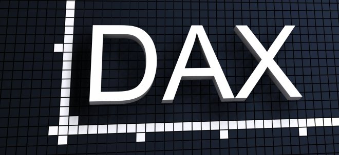 Trading Idee: DAX - Abprall nach unten am Fibonacci-Fächer im Wochenchart?