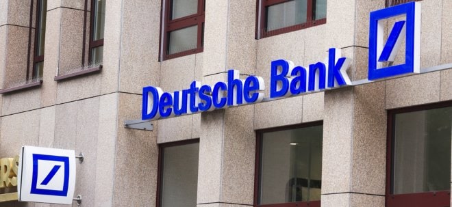 Deutsche Bank Aktie News: Deutsche Bank am Mittag mit Kurseinbussen