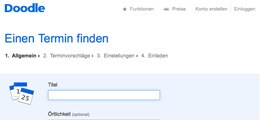 Wachstum Doodle wächst rasant - ein Drittel mehr mehr Nutzer