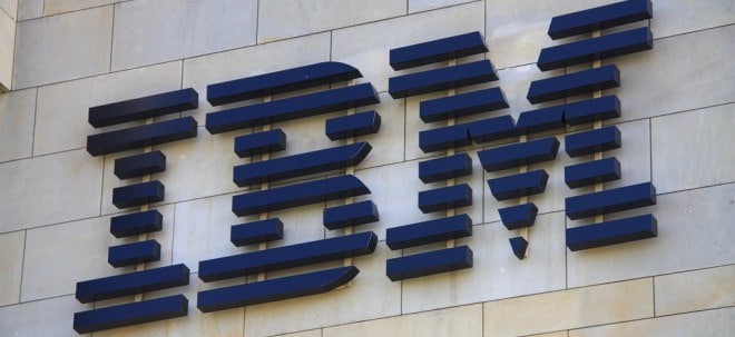 Dow Jones 30 Industrial-Wert IBM-Aktie: So viel hätten Anleger an einem IBM-Investment von vor einem Jahr verdient