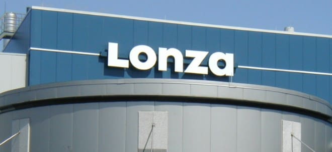 Lonza Aktie News: Lonza gibt am Freitagmittag ab