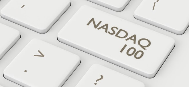 Börse New York in Rot: NASDAQ 100 mittags in der Verlustzone