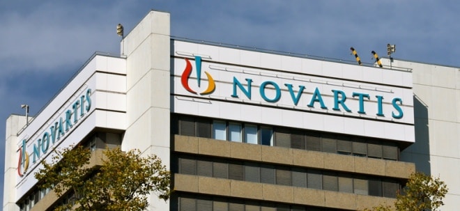 Novartis Aktie News: Novartis schiebt sich am Donnerstagmittag vor