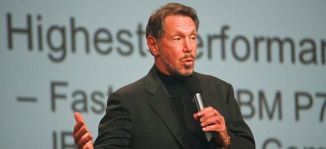 Kurssprung bei Oracle-Aktie: Larry Ellison verdrängt Jeff Bezos von Platz zwei der Milliardäre