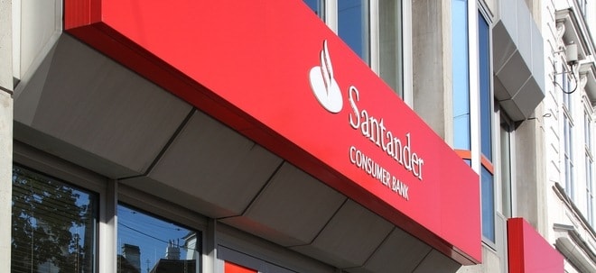 Santander-Aktie im Minus: Santander schliesst ein Fünftel seiner Filialen in Grossbritannien