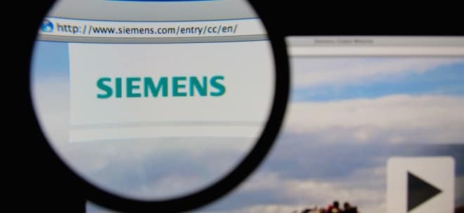 Siemens-Aktie im Aufwind: Kurs steigt am Mittwochmittag