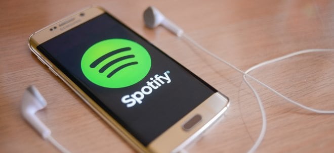 Spotify-Aktie tiefrot: Spotify erwartet Verlust in 2019