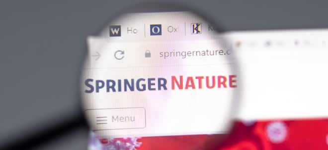 Springer Nature will 2025 wieder wachsen - Aktie tiefrot