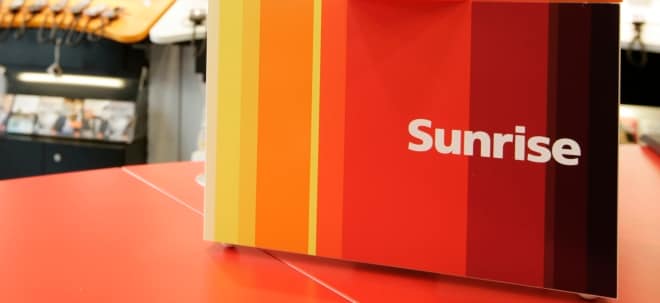 Sunrise-Aktie im Plus: Sunrise gibt beim 5G-Netz Gas