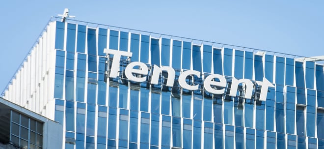 Tencent-Aktie rot: Starker Quartalsbericht, doch Anleger nehmen Gewinne mit