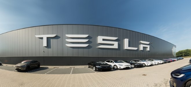 Tesla Aktie News: Tesla am Dienstagnachmittag mit kräftigen Verlusten