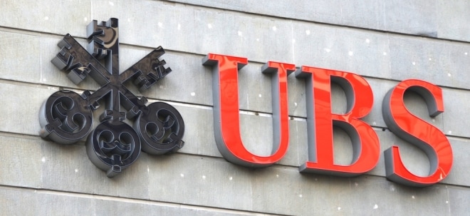 UBS Aktie News: UBS am Vormittag auf rotem Terrain