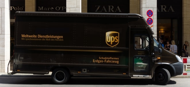 UPS-Aktie legt deutlich zu: UPS verdient mehr als gedacht